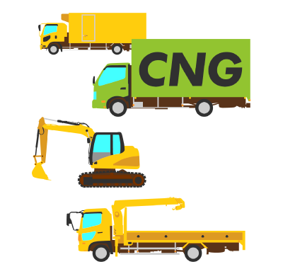 A wide variety of vehicles to choose such as trucks, construction and heavy equipment!
